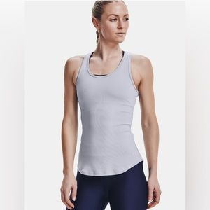 Under Armour Heat Gear White Tank Top - Size S